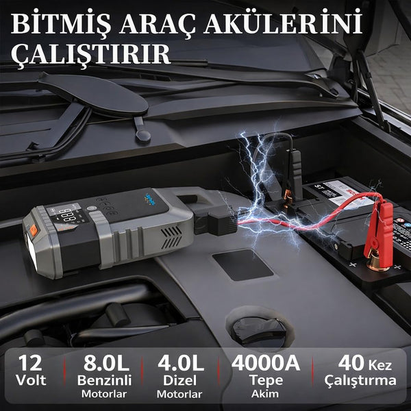 Akü Takviye Cihazı & Taşınabilir Akü Powerbank
